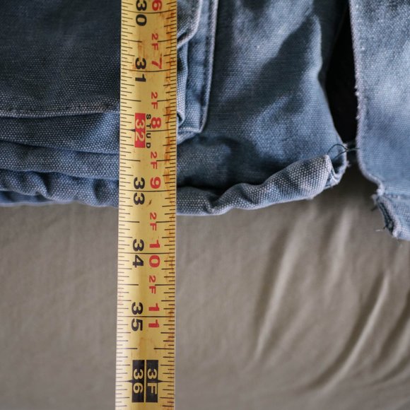 Vintage Emerald Green Carhartt Chore Coat AMAZING LOOKING - Picture 13 of 13